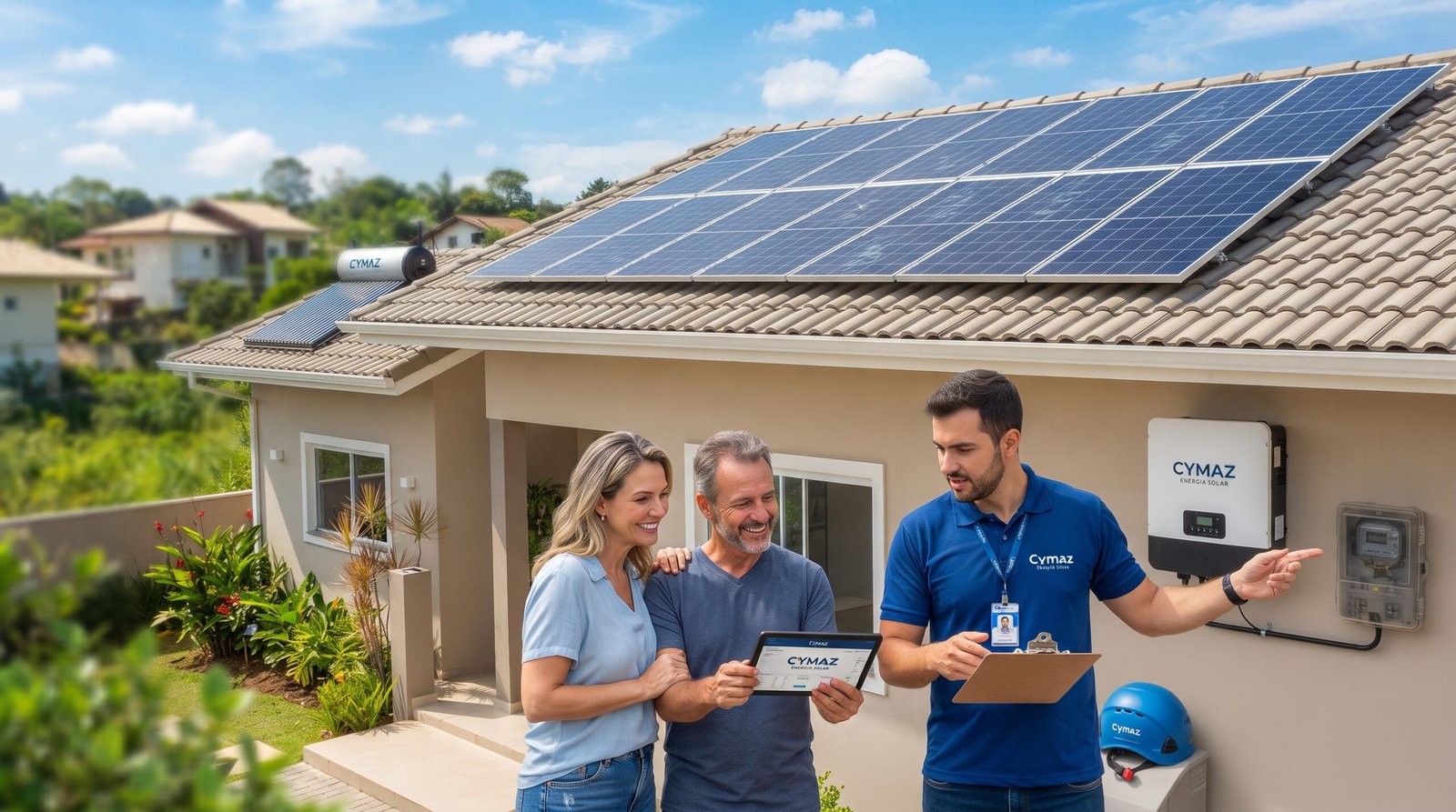 Cymaz Energia Solar: serviços, diferenciais e como contratar